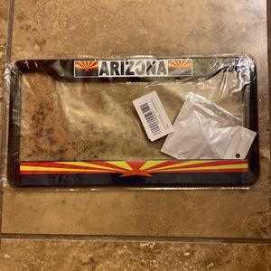 (169) NEW ARIZONA Metal License Plate Frame